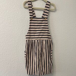 H&M girls striped dress size 6x/7